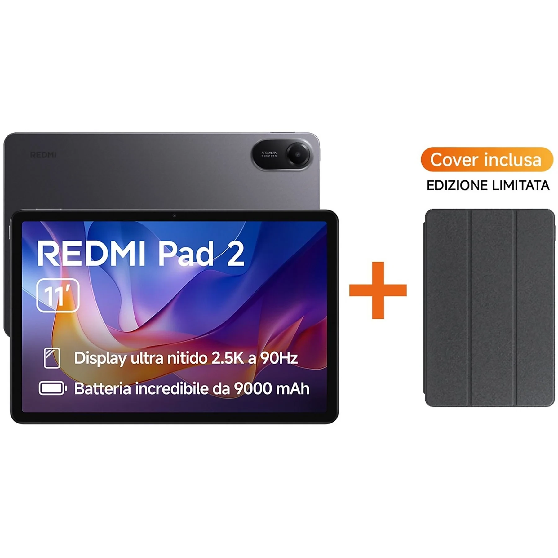 Tablet XIAOMI Redmi Pad 2 4+128, 128 GB, No, 11