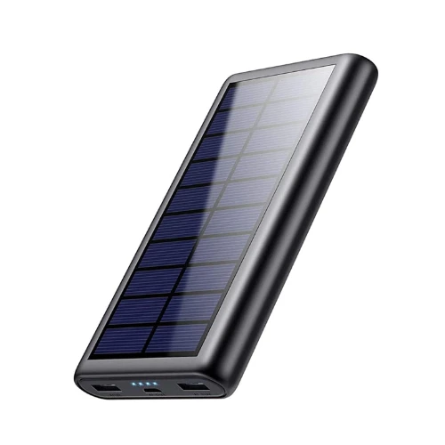 Power Bank Solare 26800mAh, USB C Solare