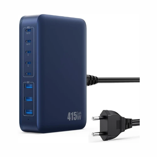 Chargeur GaN 415W USB-C Multi-Ports