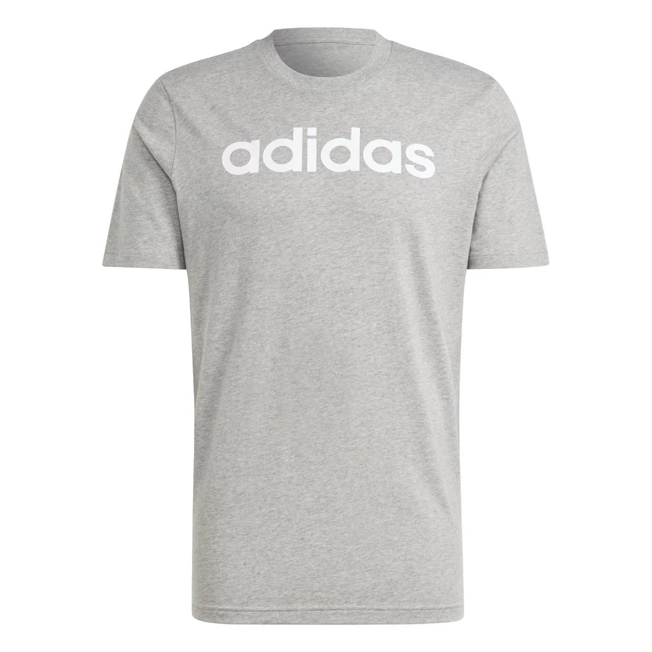 T-shirt à manches courtes Adidas pour homme avec logo linéaire IC9277